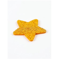 Декор «Звезда» цвет серебро, золото 2 размера, фоам глиттер 5 и 3 см, набор 10 шт.