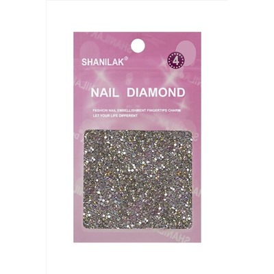 Nail Art Стразы для ногтей №4, голография KRISTALLER, 1107751
