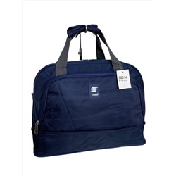 Дорожная сумка из текстиля, цвет синий