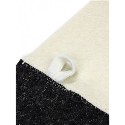 Набор для бани и сауны «Сауна» в пакете, 2 предмета: шапка, коврик