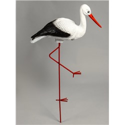 Садовая фигура из полистоуна «Аист», 75×51×17 см