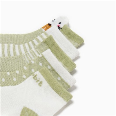 Носки детские MINAKU Rabbit, 5 пар, размер 12-15 см