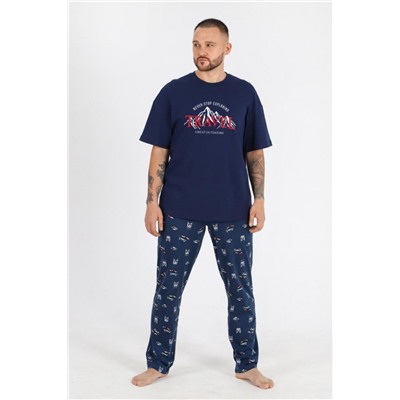 Костюм мужской Тревел-2 (Темно-синий)