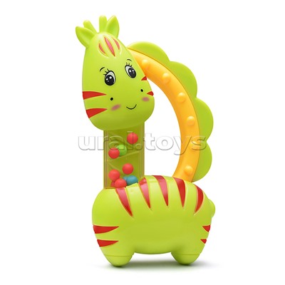 Набор погремушек "Пчеленок с жирафиком" в пакете