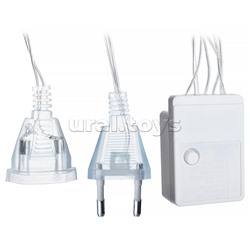 Электрогирлянда-занавес 3*2м, 320 ламп, цветная