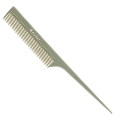 Dewal Расчёска рабочая с пластиковым хвостиком / Эконом OLIVE CO-6104OLIVE, 21 см 22090