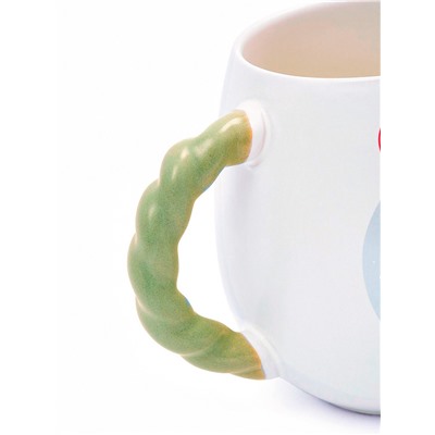 Кружка новогодняя керамическая «Снежный шар», 500 мл