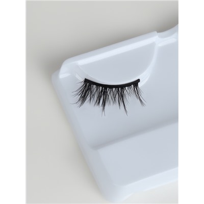 Ресницы накладные «Уголки», 5-10 мм, без клея, чёрные