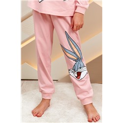 Пижама д/дев Juno AW21GJ540 Looney Tunes розовый