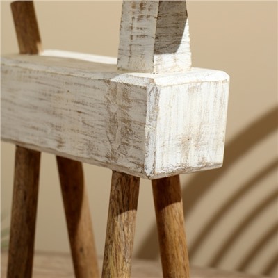 Сувенир «Олень», 25×14.5×43 см, манговое дерево