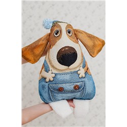 Подушка декоративная игрушка Бобик 25*35 НАТАЛИ, 1092528