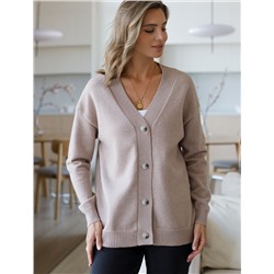 Кардиган из пряжи с кашемиром