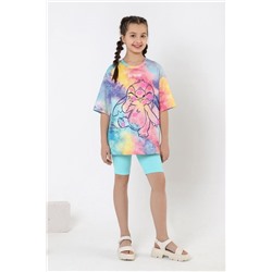 Костюм для девочки Мел (Бирюзовый)