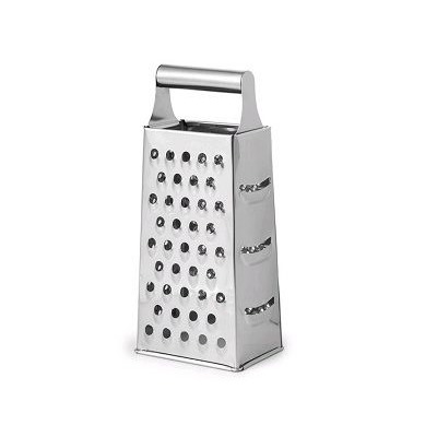 Терка 4-х гранная нерж 18,8*9,6.8см, AST-005-ТР-7