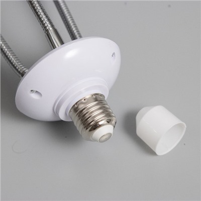 Светильник «Синди трио» Е27/(3хЕ27) 15 Вт белый 8×8×22 см BayerLux