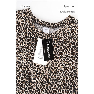 Женская футболка из хлопка Happyfox