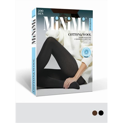 Minimi Колготки COTTON&WOOL 200