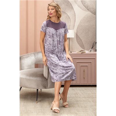Сорочка ночная жен Mia Cara AW22WJ357E Rosa Del Te гипсофилы