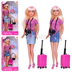 Кукла"Путешественница" с аксессуарами