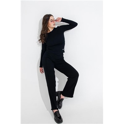 Лонгслив 7417 (Черный)