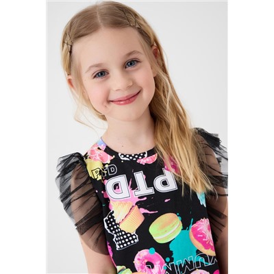 Платье трикотажное для девочек PLAYTODAY, 1240358