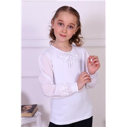 Джемпер Муза длинный рукав детский (Белый)