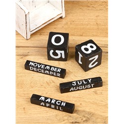 Календарь настольный «Парусник», 18×10.5×5.5 см, дерево, розовый