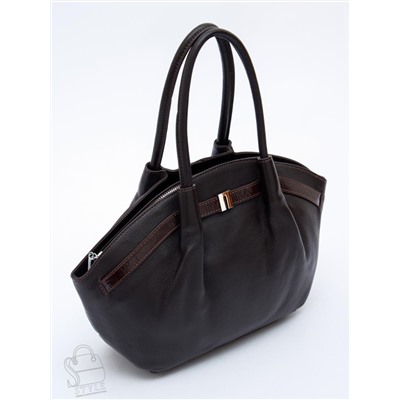 Сумка женская кожаная 2346-2Y coffee Polina&Eiterou