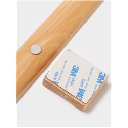 Ложка для обуви с магнитным держателем, дерево лотос, 55×4.1×1 см