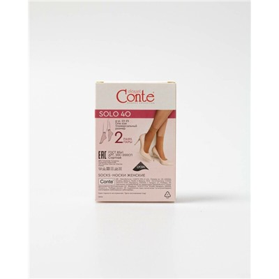 Полиамидные CONTE SOLO 40  Носки женские