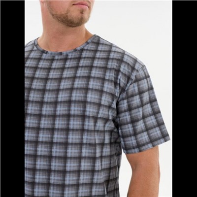 Футболка Титан (Индиго клетка)