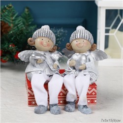 Фигурка висячие ножки Ангел 9 см / L2089 /уп 2/240/