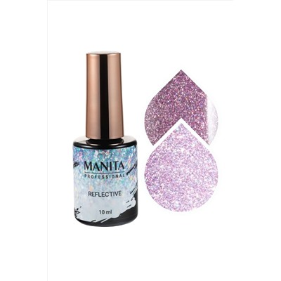 Manita Professional Гель-лак для ногтей светоотражающий / Reflective №05, 10 мл KRISTALLER, 1109874