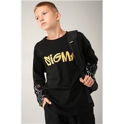 Детский лонгслив с двойным рукавом Happyfox