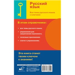 АСТ Ф. С. Алексеев "Русский язык. Все темы русского языка с ключами"
