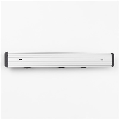 Держатель для швабр Доляна, 3 отделения, с крючками, 40×5×4 см