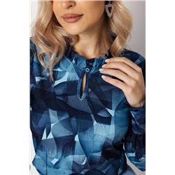 Блузка женская  7053/28/Голубой, синий