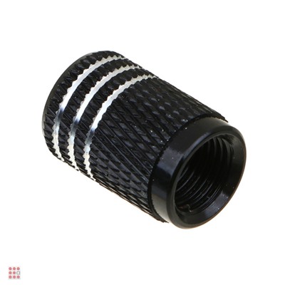 NG Набор заглушек ниппеля 4шт. алюминиевый, универсальный, черный