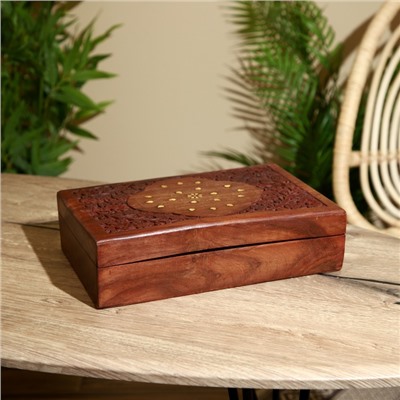 УЦЕНКА Шкатулка «Идеал», 30×20×9 см, дерево