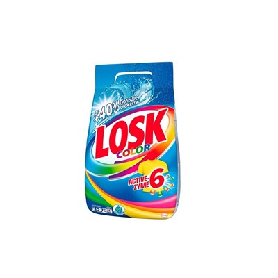 Losk стиральный порошок 2,7кг color