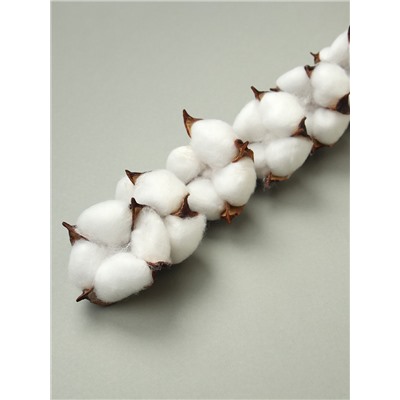 Цветок искусственный 65 см белый / 255-1W /уп 60/240/