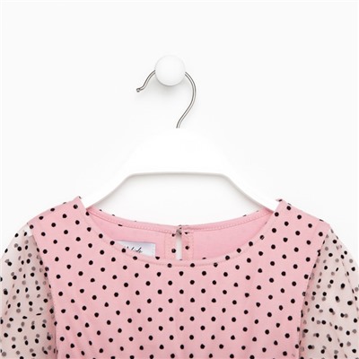 Платье сетка KAFTAN, размер 36 (134-140 см), розовый