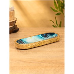 Подставка под благовония «Лазурь», 28×10×3 см, манговое дерево