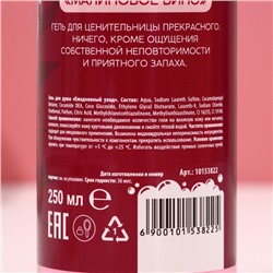 Подарочный набор «Для ценительницы прекрасного»: гель для душа и шампунь для волос, 2×250 мл, 18+, Чистое счастье