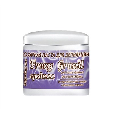 Frezy Grand Сахарная паста для депиляции средняя из с кокосовым маслом, 750 мл 13653