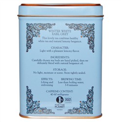 Harney & Sons, Зимний белый чай Эрл Грей, 20 чайных саше, 26 г (0,9 унции)
