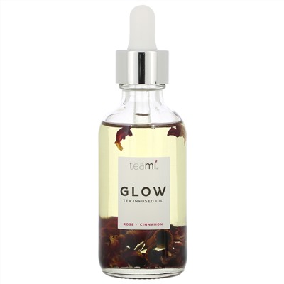 Teami, Glow, Tea Infused Facial Oil, Rose Cinnamon, 2 oz