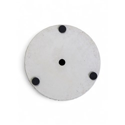 УЦЕНКА Горшок цветочный «Иллюзия» белый цилиндр №2, 2 л