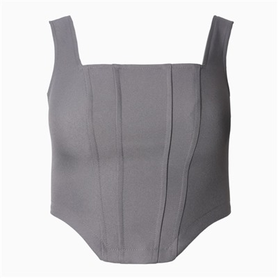 Корсет женский тканевый MIST Classic Collection, размер 48, серый
