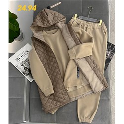 Утеплённые костюмы Тройка